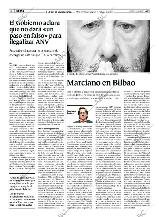 ABC MADRID 27-08-2007 página 14