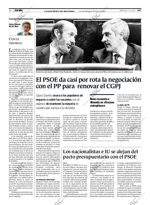 ABC MADRID 05-09-2007 página 14