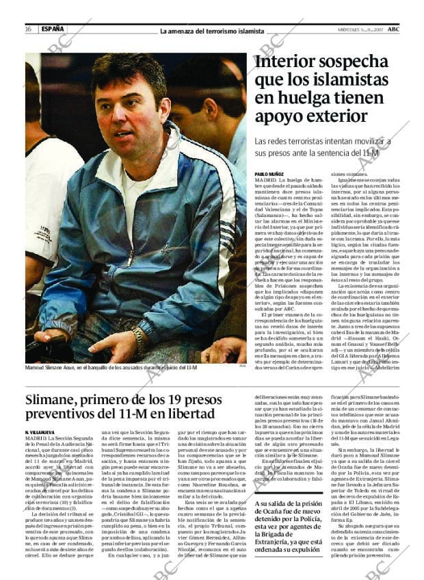 ABC MADRID 05-09-2007 página 16