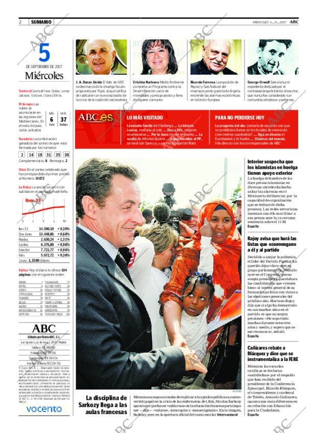 ABC MADRID 05-09-2007 página 2