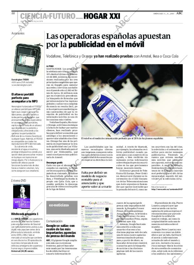 ABC MADRID 05-09-2007 página 88