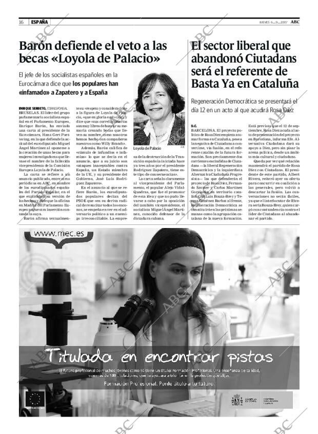 ABC MADRID 06-09-2007 página 16