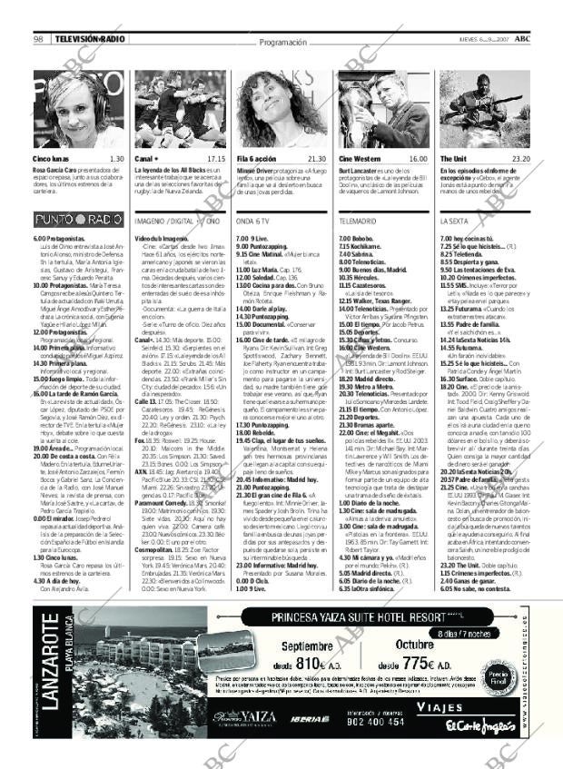 ABC MADRID 06-09-2007 página 98