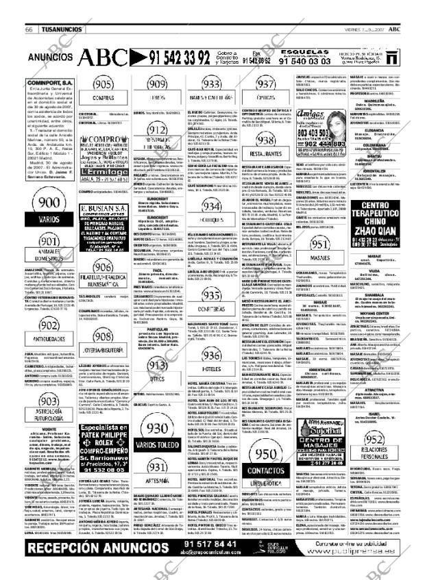 ABC MADRID 07-09-2007 página 66