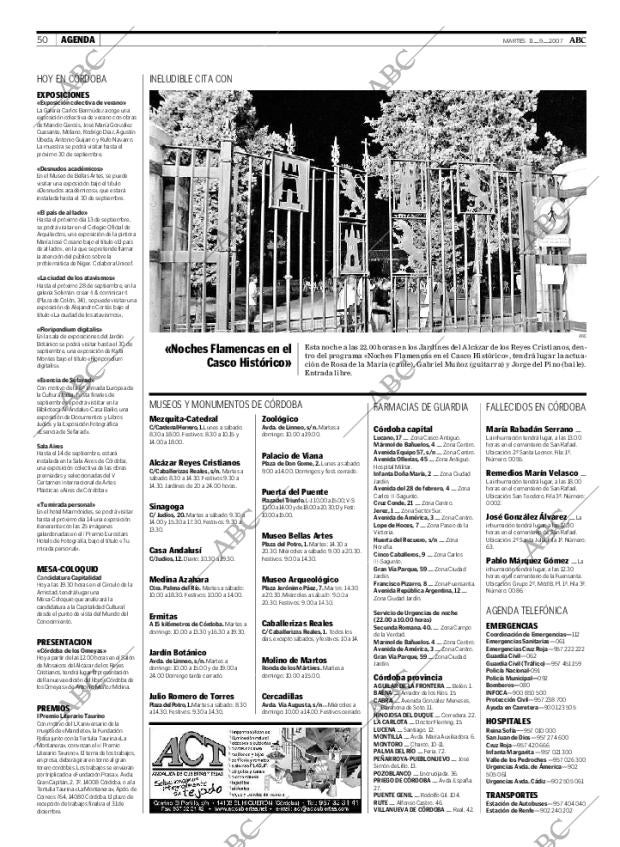 ABC CORDOBA 11-09-2007 página 50