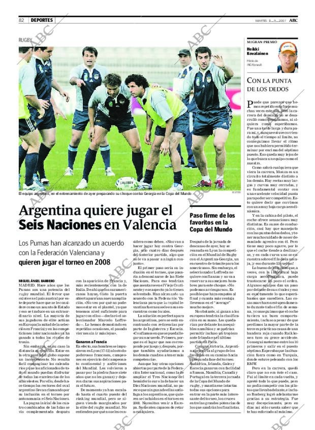 ABC CORDOBA 11-09-2007 página 82