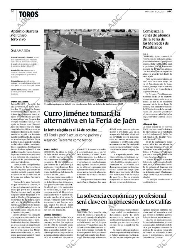 ABC CORDOBA 12-09-2007 página 70