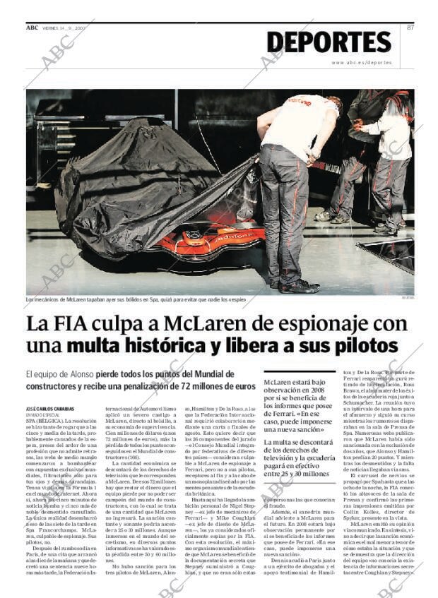 ABC MADRID 14-09-2007 página 87