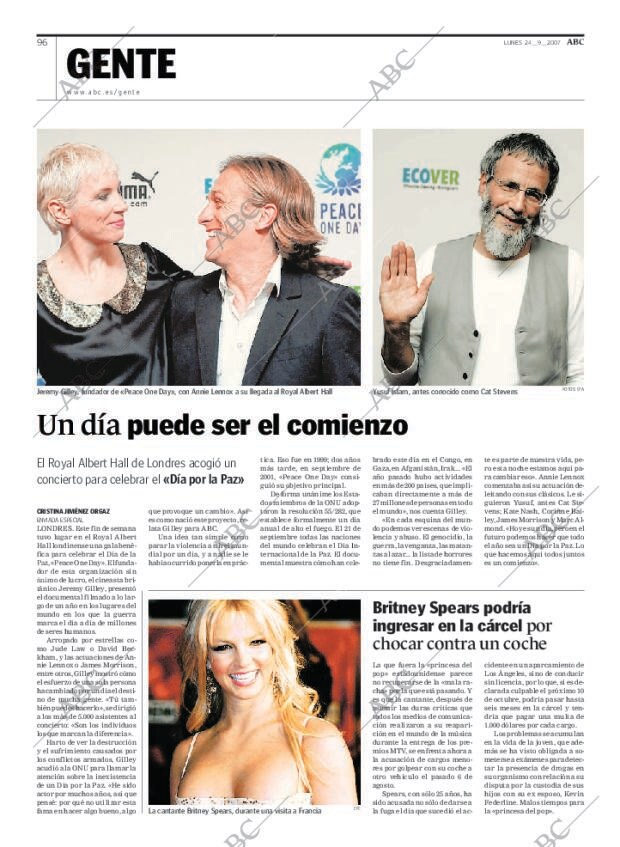 ABC MADRID 24-09-2007 página 96
