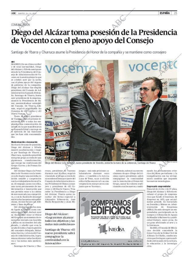 ABC MADRID 25-09-2007 página 25