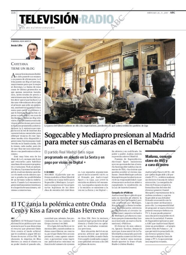 ABC MADRID 26-09-2007 página 108