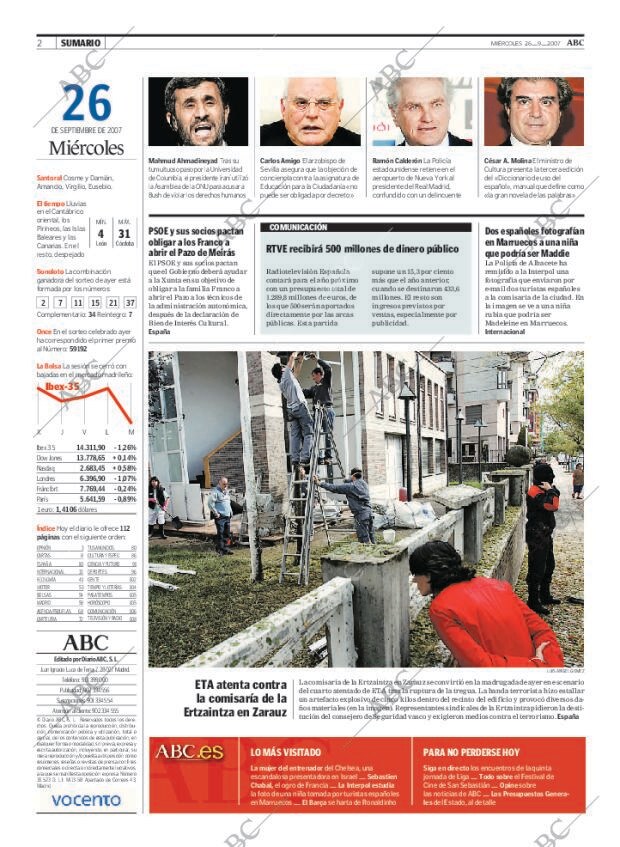 ABC MADRID 26-09-2007 página 2