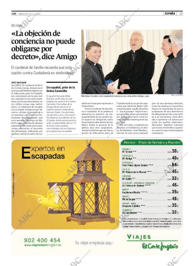 ABC MADRID 26-09-2007 página 25