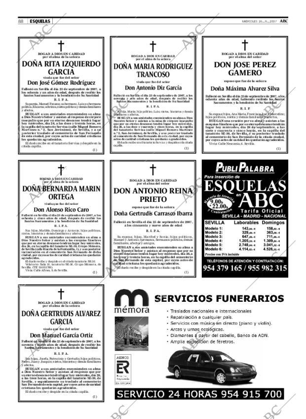 ABC SEVILLA 26-09-2007 página 88