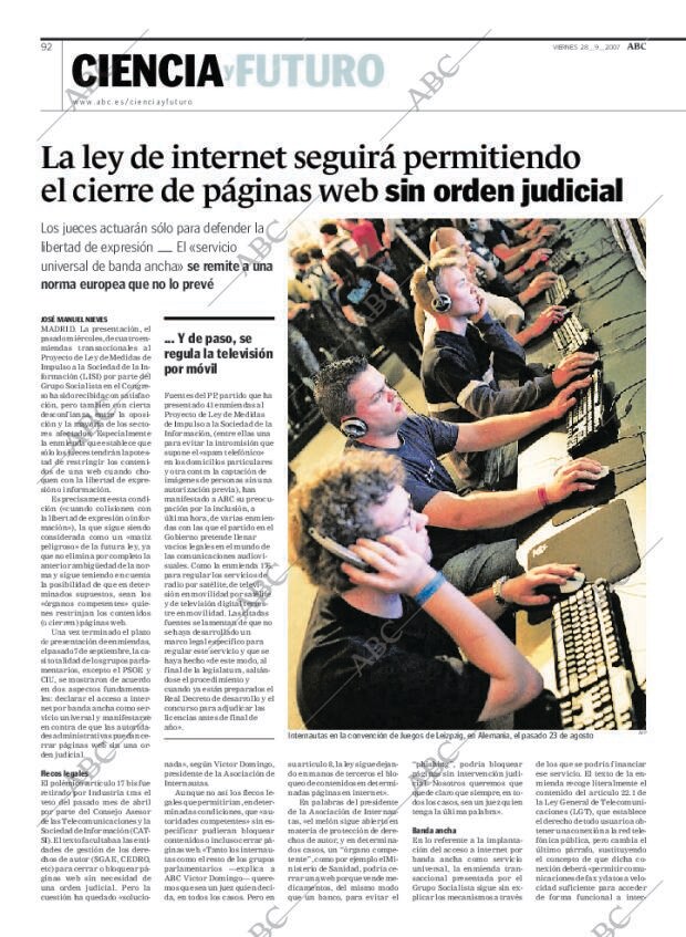 ABC MADRID 28-09-2007 página 94