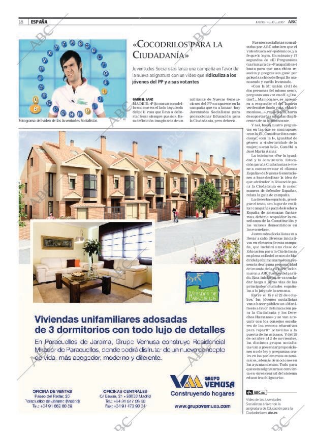 ABC MADRID 04-10-2007 página 18