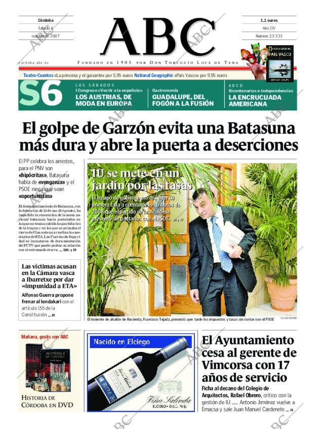 ABC CORDOBA 06-10-2007 página 1