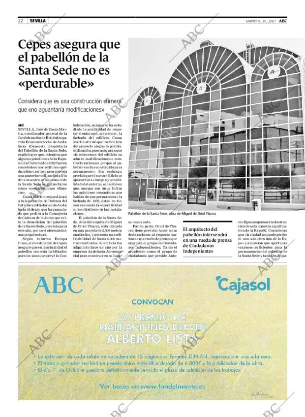 ABC SEVILLA 09-10-2007 página 22