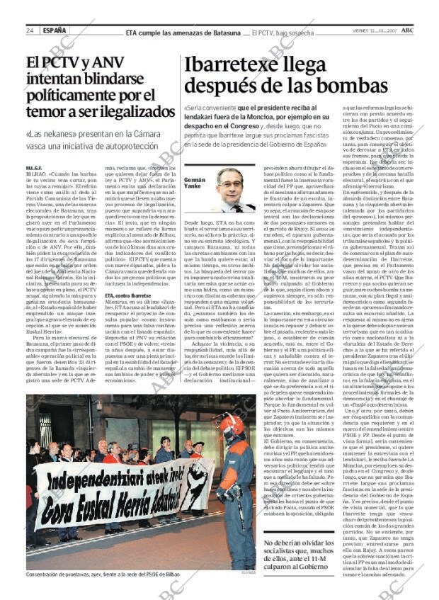 ABC MADRID 12-10-2007 página 24