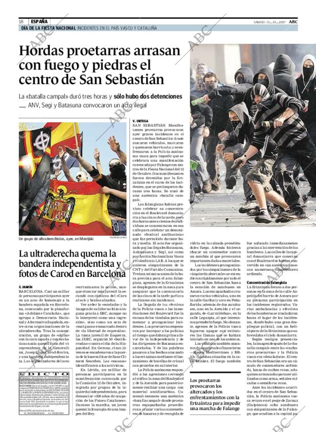 ABC MADRID 13-10-2007 página 18