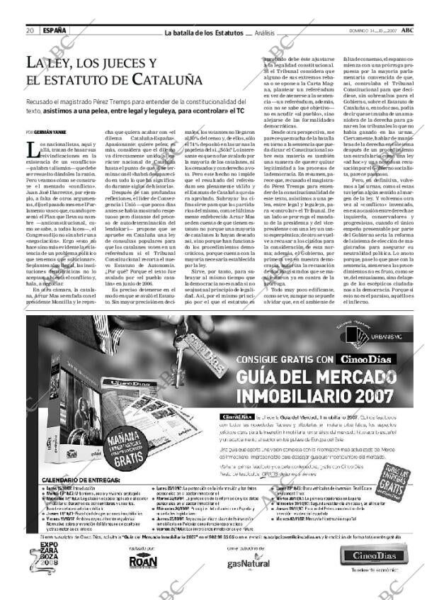 ABC MADRID 14-10-2007 página 22