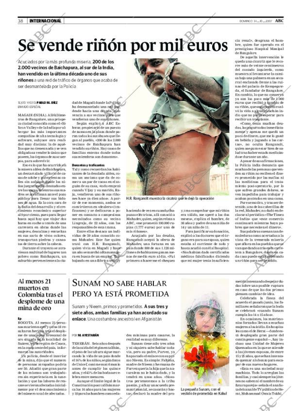 ABC MADRID 14-10-2007 página 40