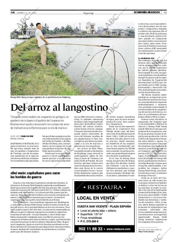 ABC MADRID 14-10-2007 página 45