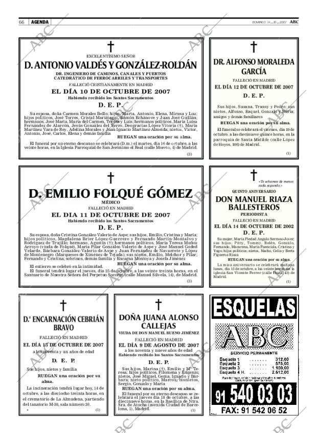 ABC MADRID 14-10-2007 página 68