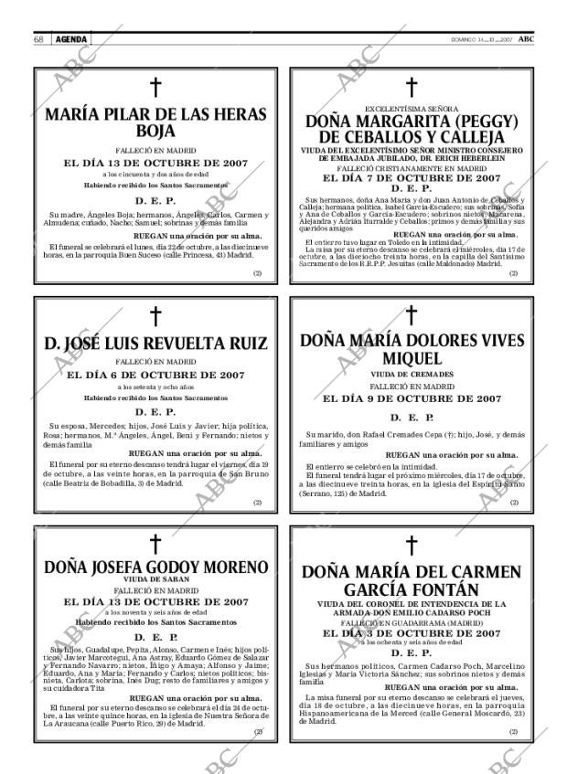 ABC MADRID 14-10-2007 página 70