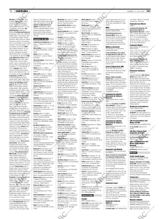 ABC MADRID 14-10-2007 página 80