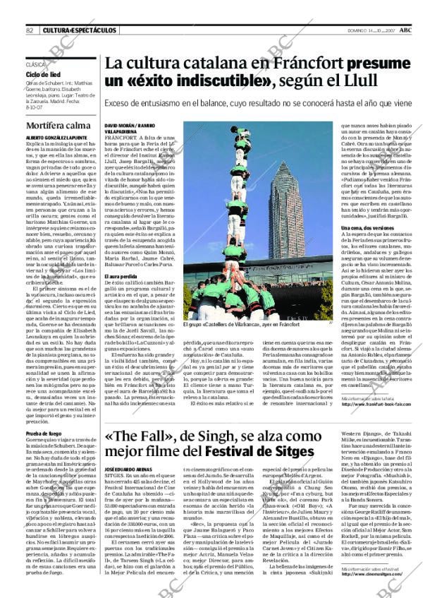 ABC MADRID 14-10-2007 página 84