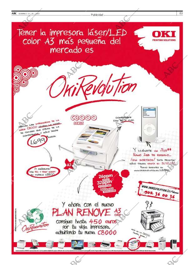 ABC MADRID 14-10-2007 página 85