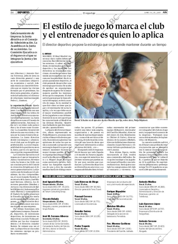 ABC MADRID 15-10-2007 página 84