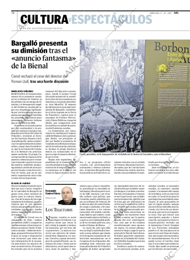 ABC MADRID 17-10-2007 página 78