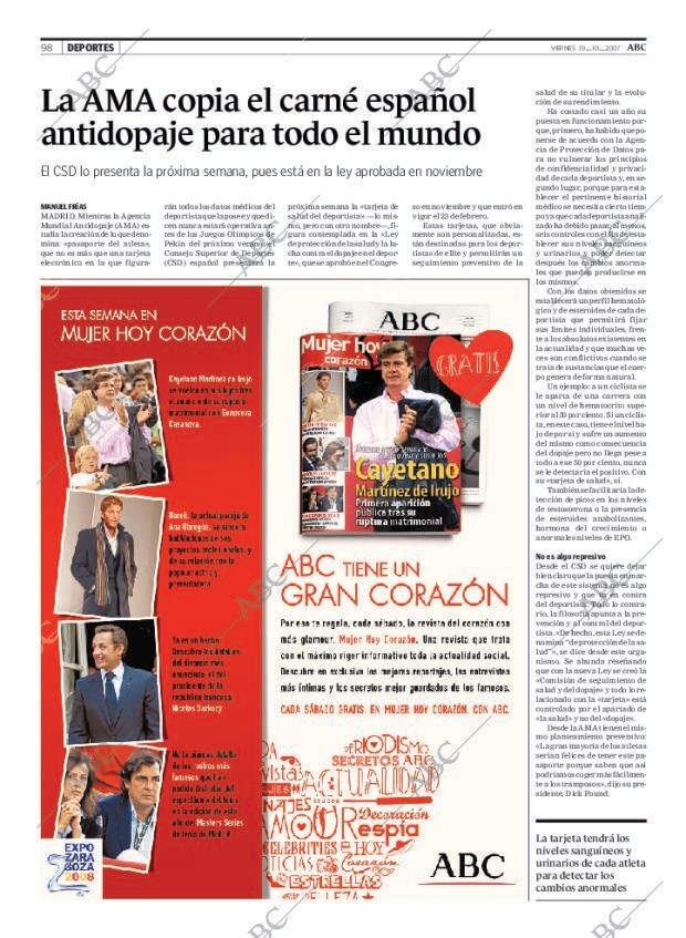 ABC MADRID 19-10-2007 página 100