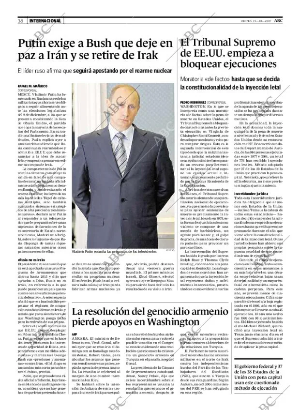 ABC MADRID 19-10-2007 página 40