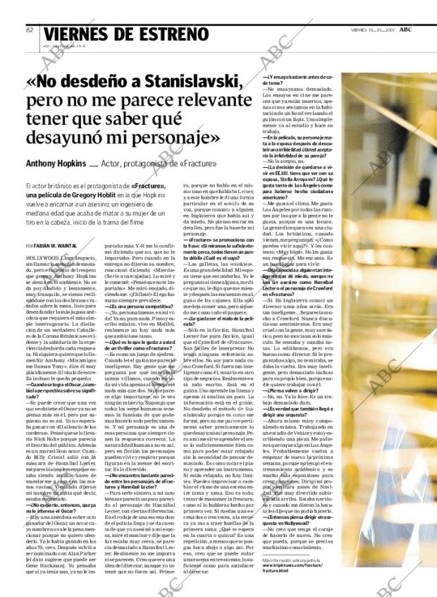 ABC MADRID 19-10-2007 página 84