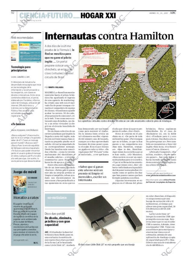 ABC MADRID 19-10-2007 página 94