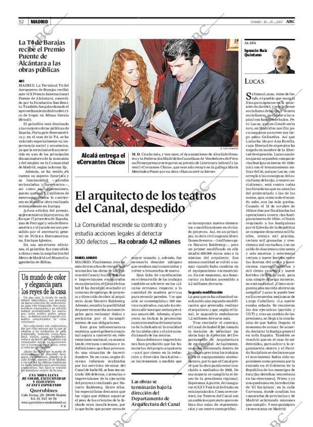 ABC MADRID 20-10-2007 página 64