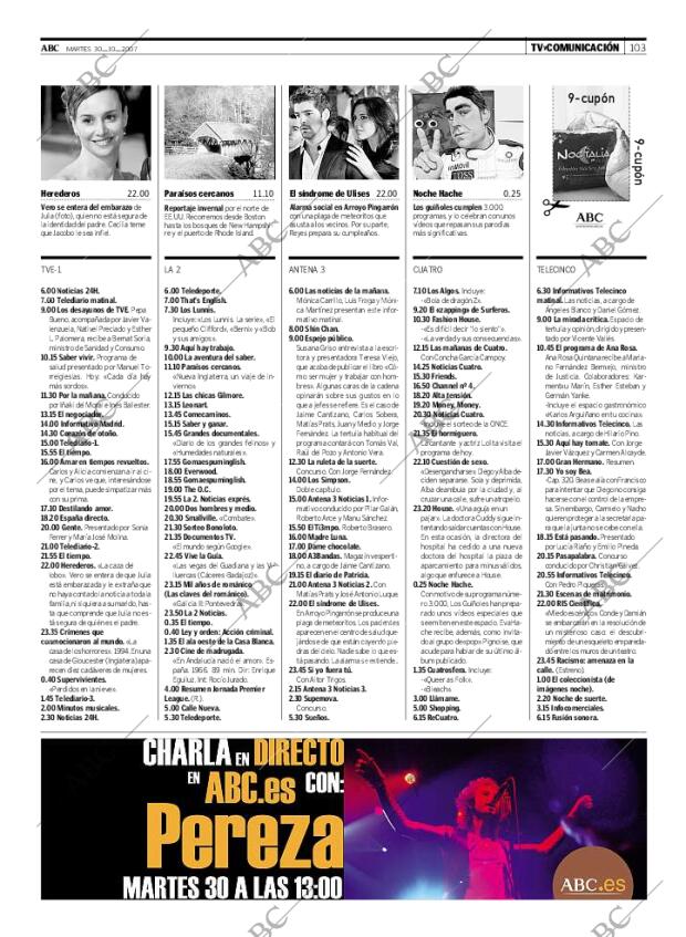 ABC MADRID 30-10-2007 página 103