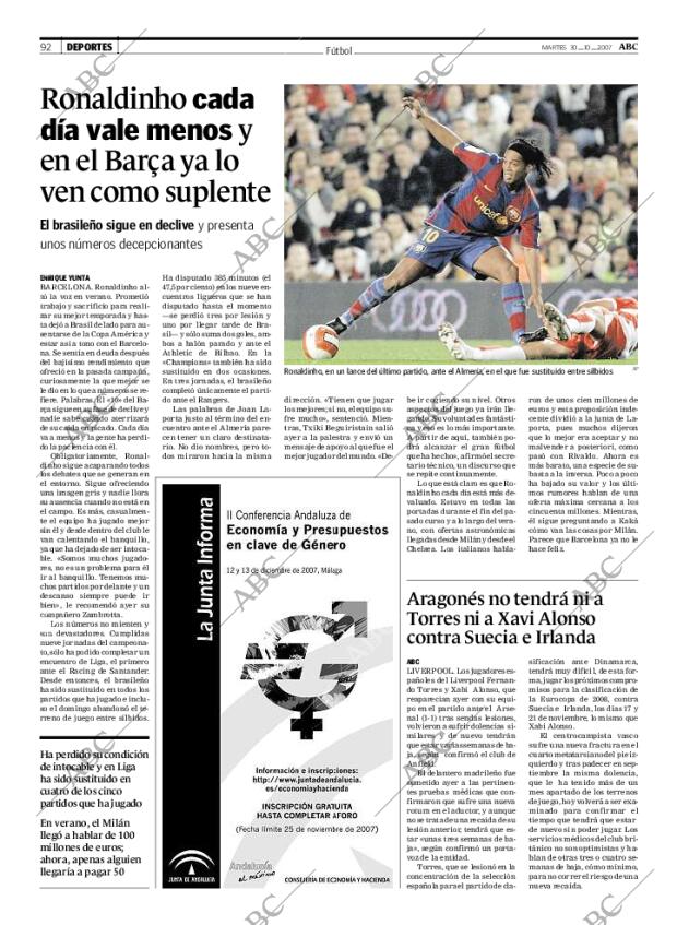 ABC MADRID 30-10-2007 página 92