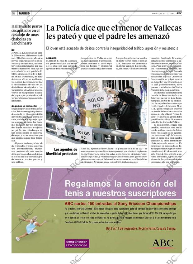 ABC MADRID 31-10-2007 página 58
