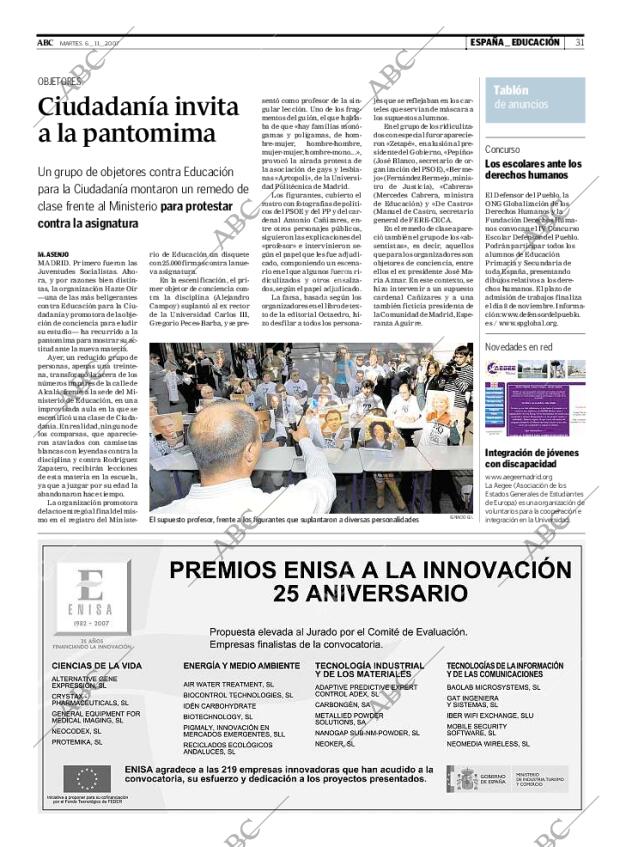 ABC MADRID 06-11-2007 página 31