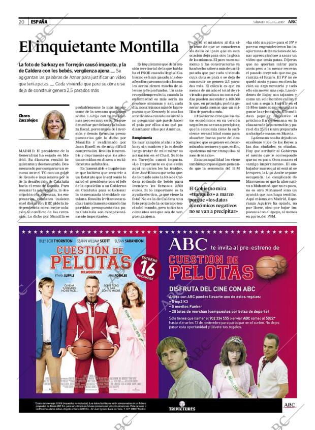 ABC MADRID 10-11-2007 página 20