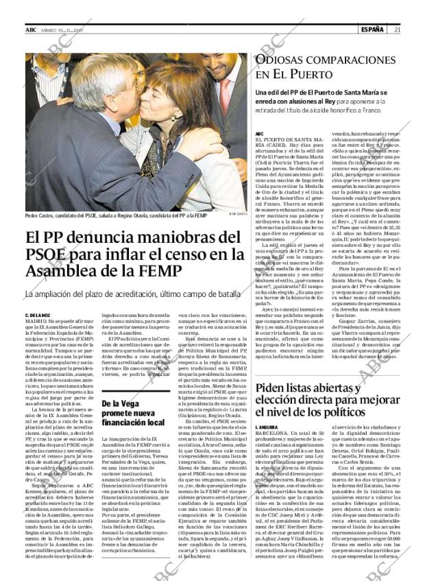 ABC MADRID 10-11-2007 página 21