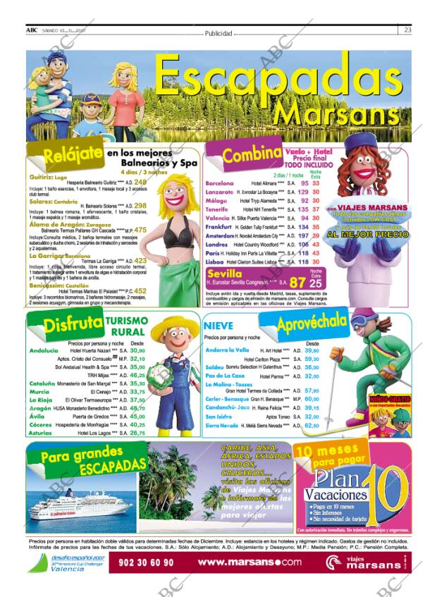 ABC MADRID 10-11-2007 página 23