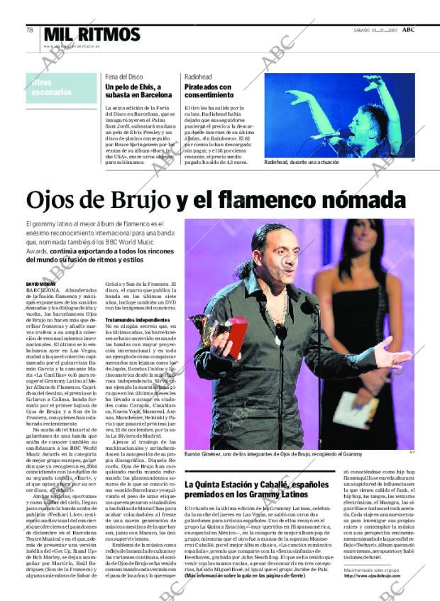 ABC MADRID 10-11-2007 página 90