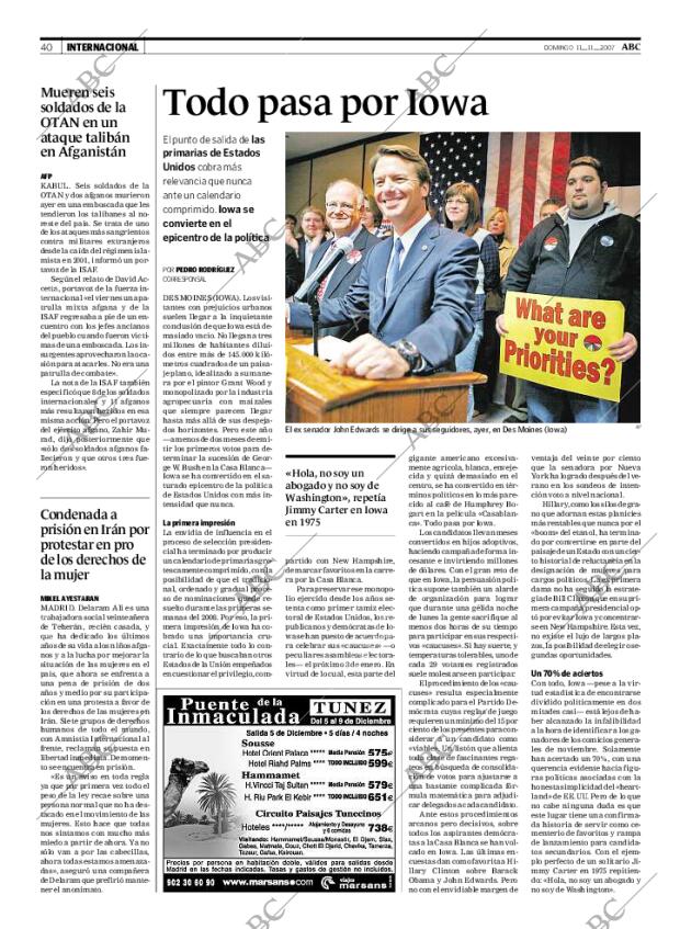 ABC MADRID 11-11-2007 página 40