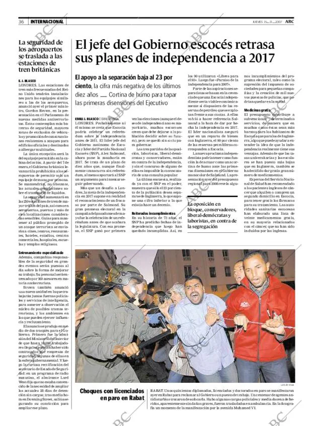 ABC MADRID 15-11-2007 página 36