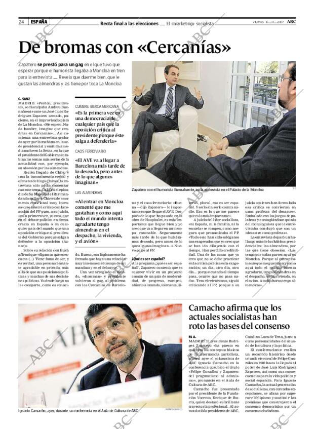 ABC MADRID 16-11-2007 página 26